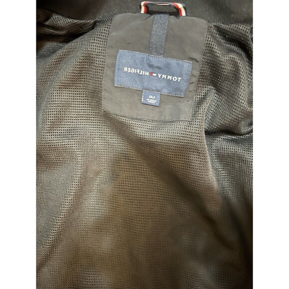 Tommy Hilfiger Mens Jacket Large Waterproof Regatta Black Yacht Sailing Sport. - Picture 6 of 10